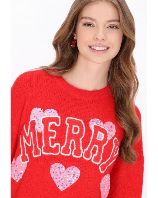 myMo Red Pullover