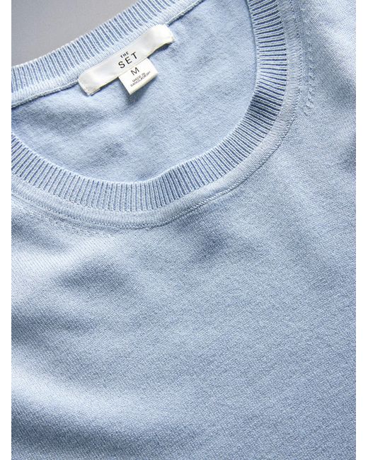 The Set Blue Pullover