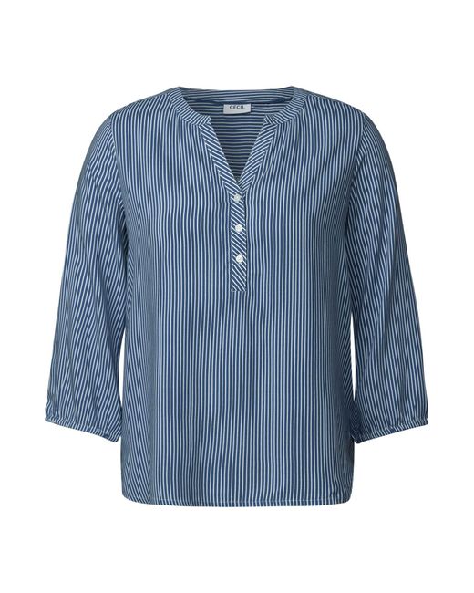 Cecil Blue Bluse