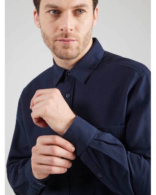 S.oliver Oliver Hemd in Blue für Herren