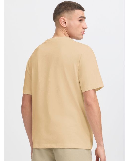 Solid Rundhalsshirt Sdpavan in White für Herren