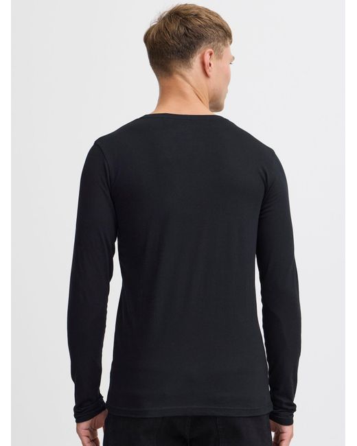 Solid Shirt Basil in Black für Herren