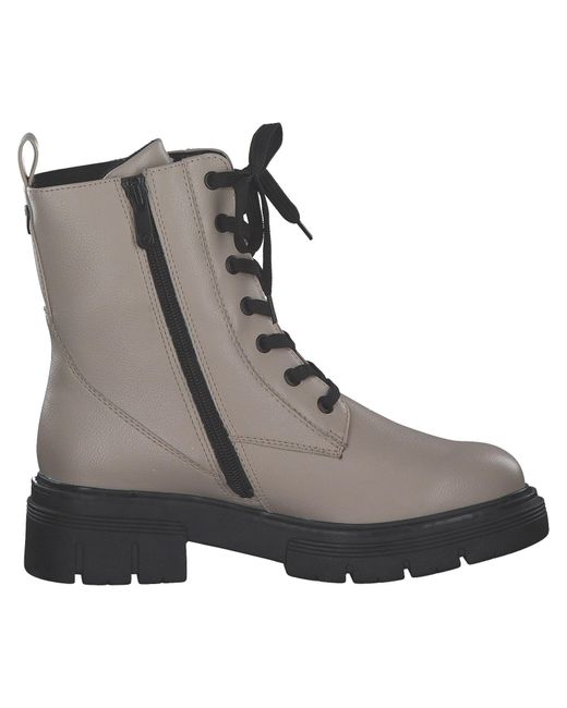 Marco Tozzi Black Schnürstiefelette