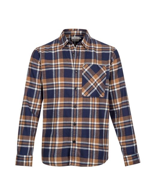 Shiwi Hemd Luke in Blue für Herren