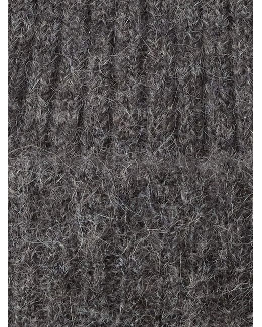 SELECTED Gray Mütze