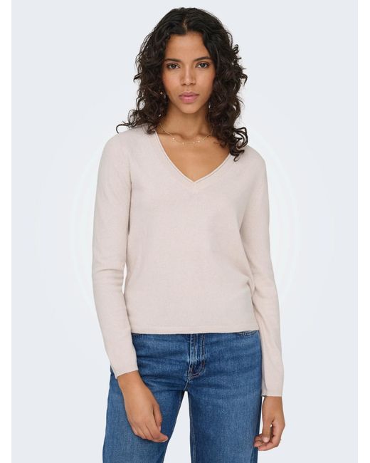 ONLY Pink Pullover Onlloyal