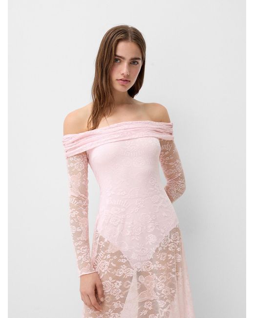 Bershka Pink Kleid