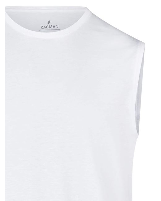 RAGMAN Unterhemd Basic in Black für Herren