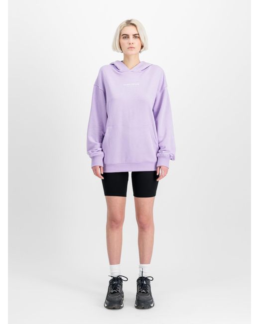 Alpha Industries Purple Sweatshirt