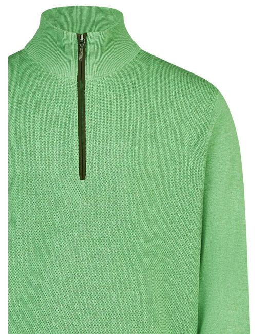 Redmond Pullover Basic in Green für Herren