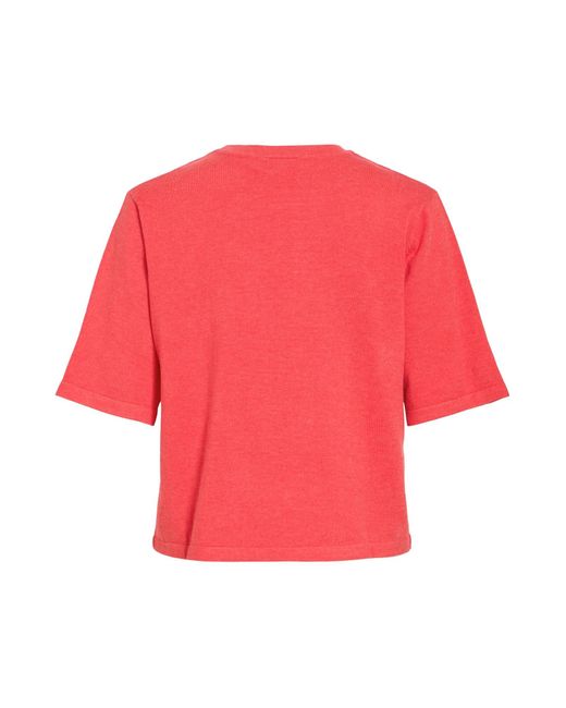 Vila Red Pullover Vimalu