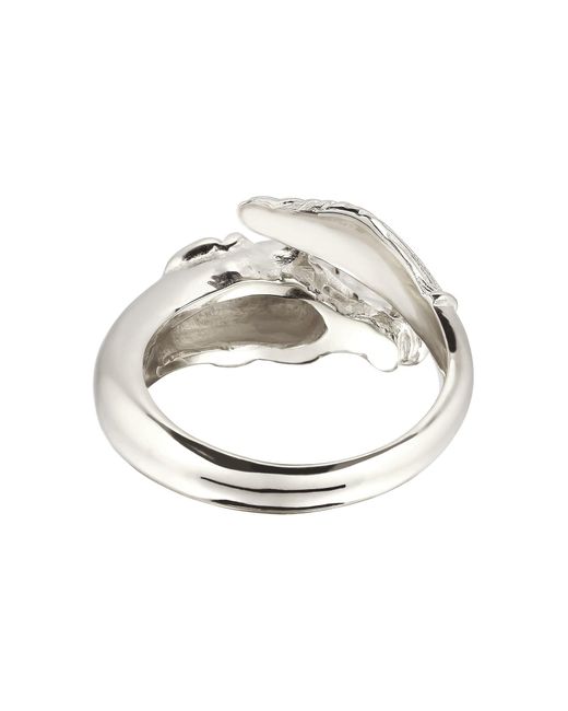 Kuzzoi Ring in White für Herren