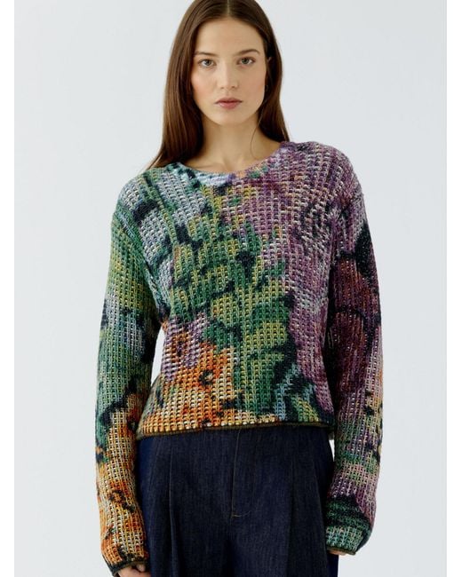 Ouí Green Pullover