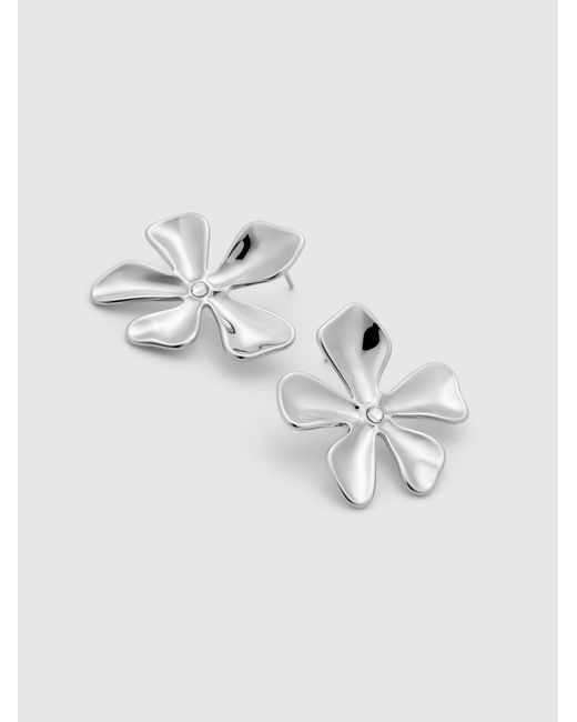 EDITED Metallic Ohrring Flores
