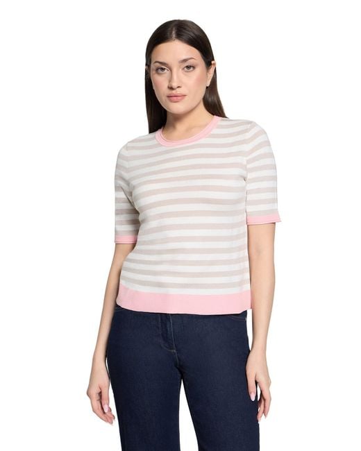 Betty Barclay Natural Basic-Pullover Kurzarm