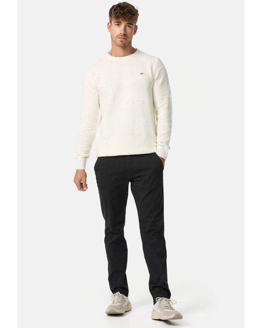 INDICODE Pullover Justice in White für Herren