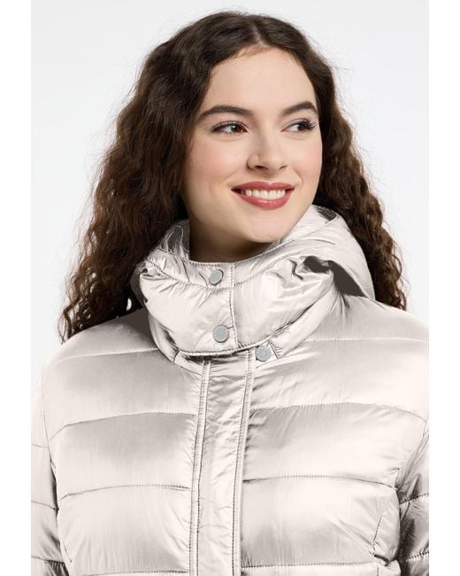 Frieda & Freddies White Daunenmantel