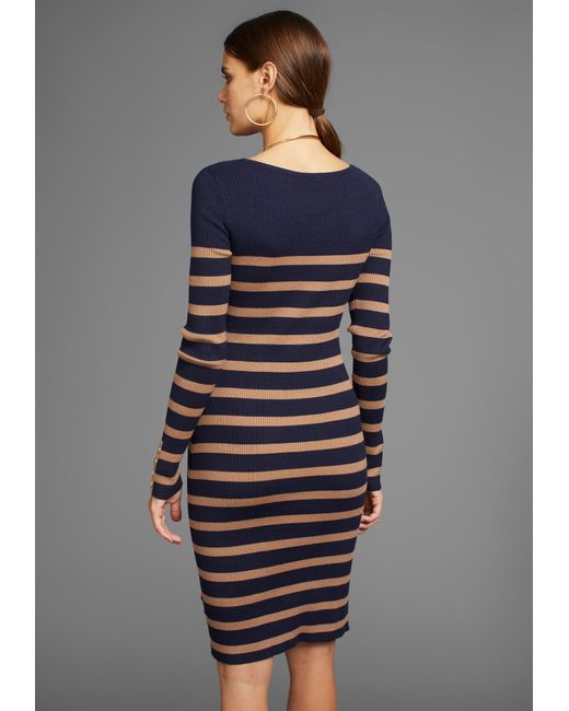 Hechter Paris Black Strickkleid