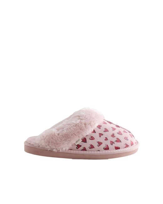 Next Pink Hausschuh