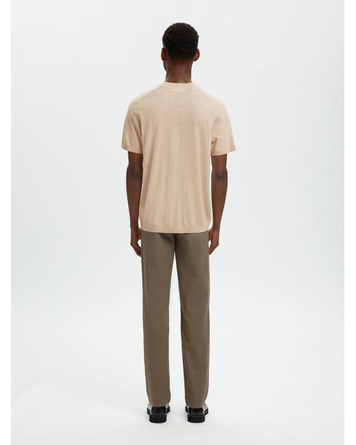 SELECTED Pullover in Natural für Herren