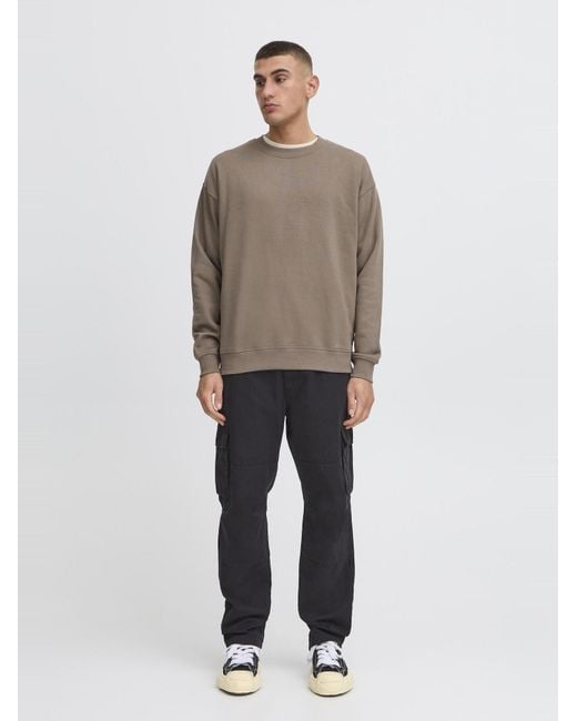 Solid Sweatshirt Lenz in Brown für Herren