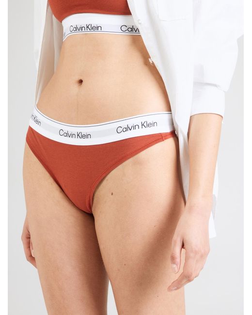 Calvin Klein White String