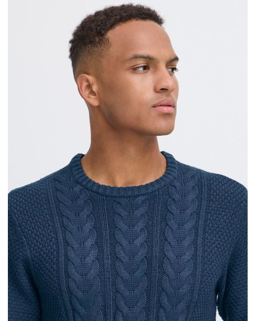 Blend Strickpullover Bhbasim in Blue für Herren