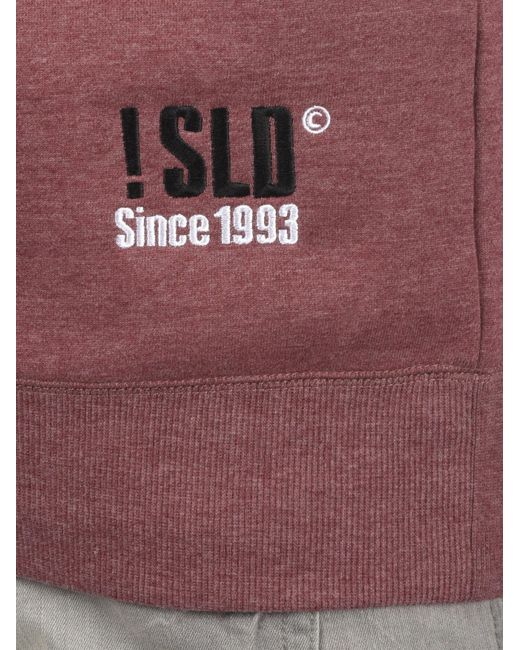 Solid Sweatshirt Benn in Purple für Herren