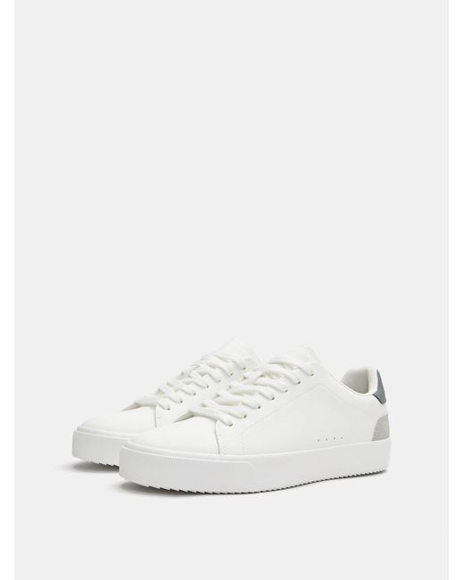 Pull&Bear Sneaker in White für Herren