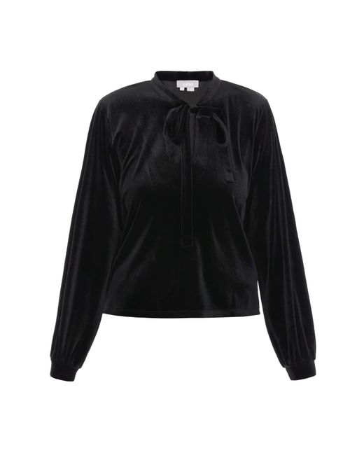 Usha Black Blouse