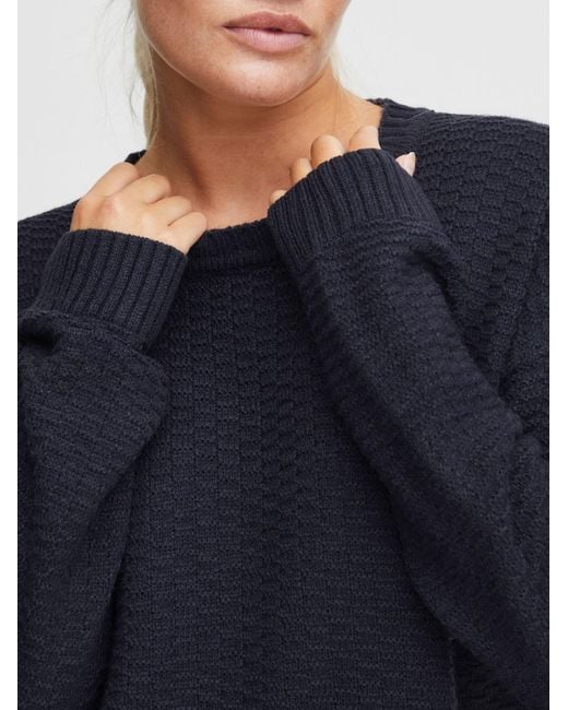 Oxmo Blue Pullover Milla