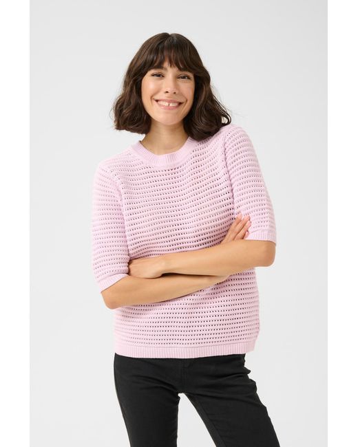 Kaffe Pink Pullover Ry