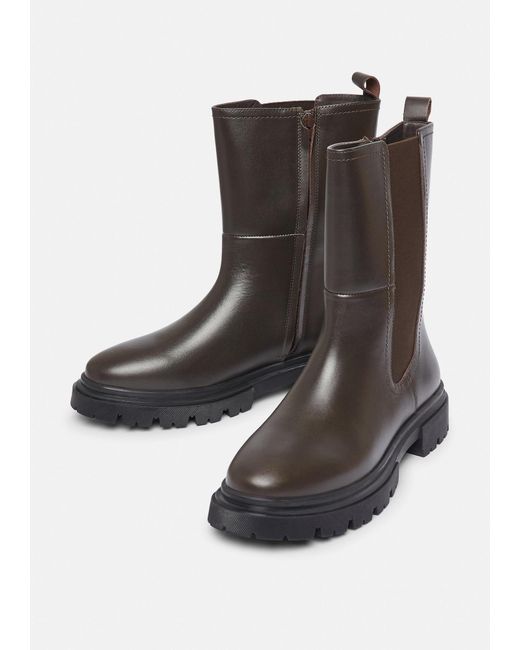Comma, Brown Stiefelette