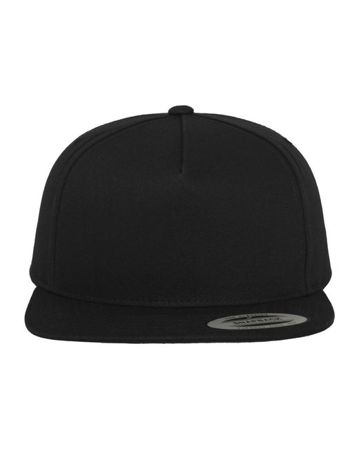 Flexfit Black Cap Classic 5
