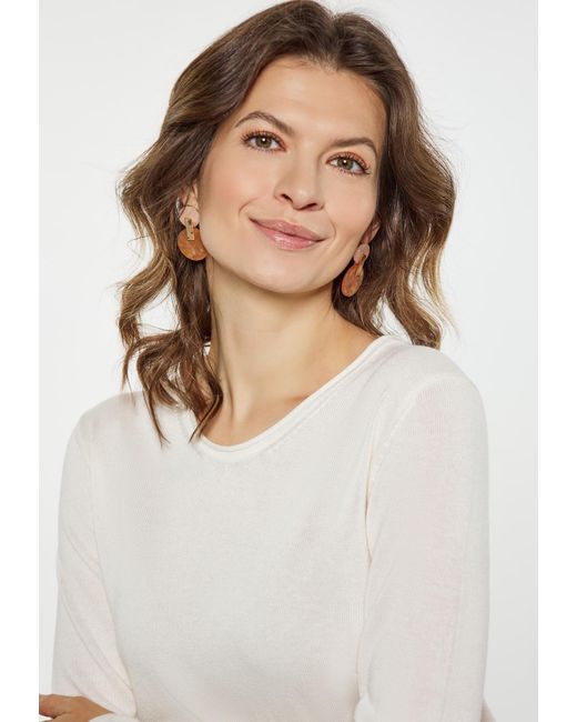 SIDONA White Pullover