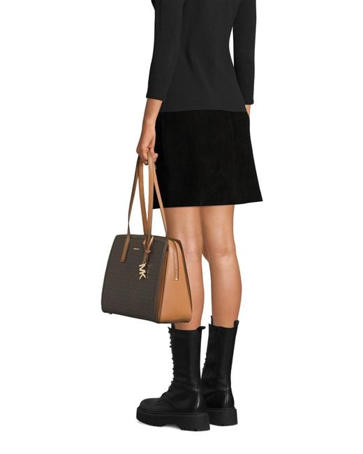 MICHAEL Michael Kors Brown Schultertasche