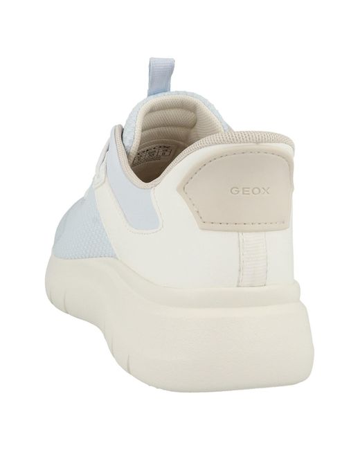 Geox White Sneaker D Plummery Plus
