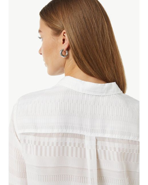 Comma, White Bluse