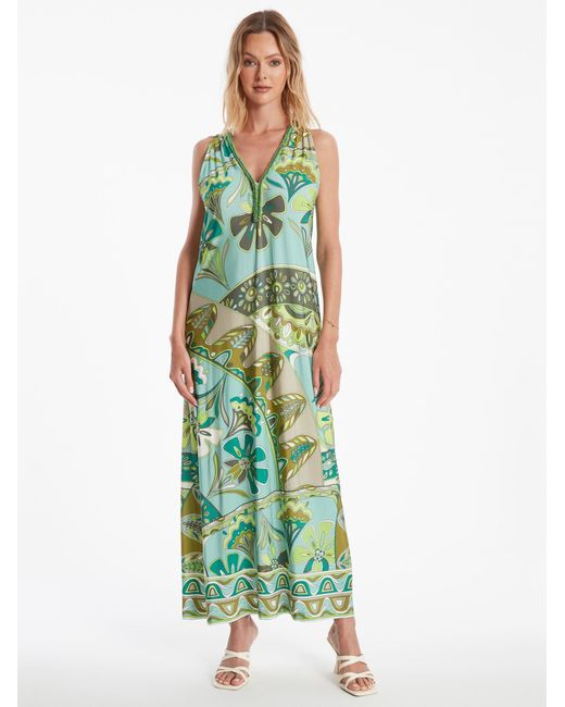 Ana Alcazar Green Kleid Zimoa