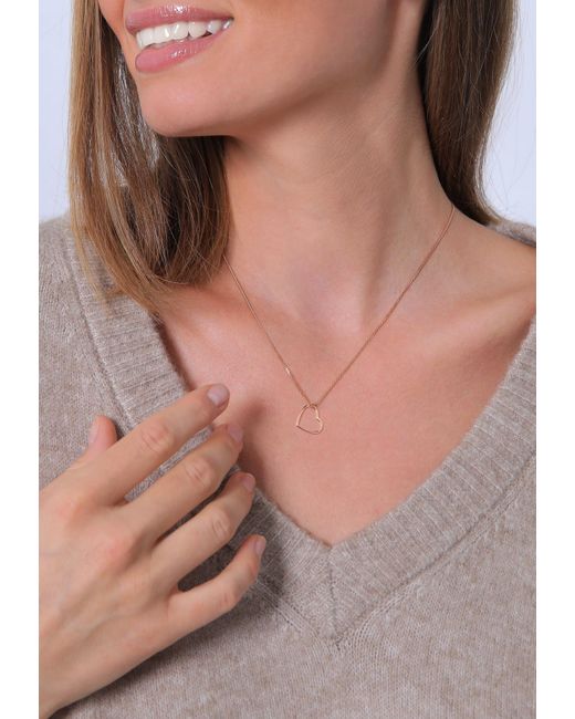 Elli Jewelry Multicolor Kette Herz