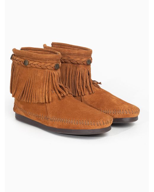 Minnetonka Brown Stiefelette