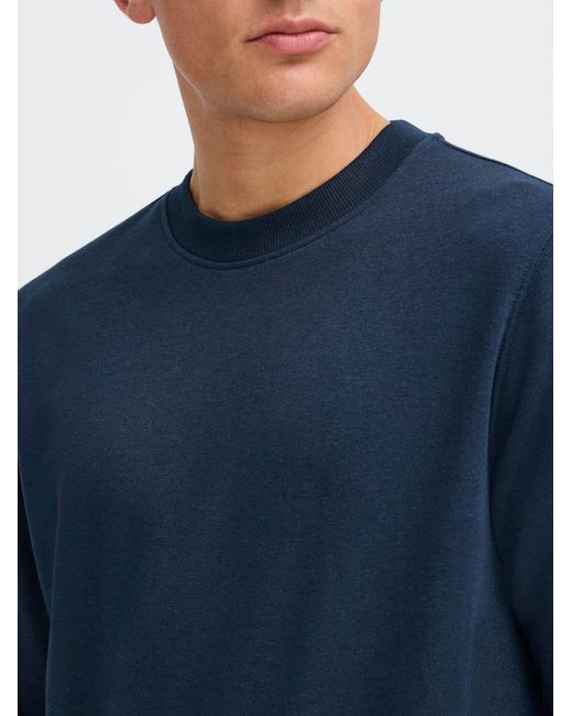 Solid Pullover Sdaula in Blue für Herren