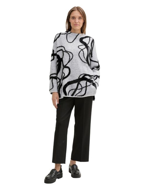 Tom Tailor Gray Pullover