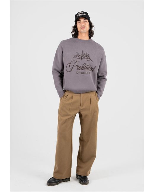 Prohibited Purple Pullover