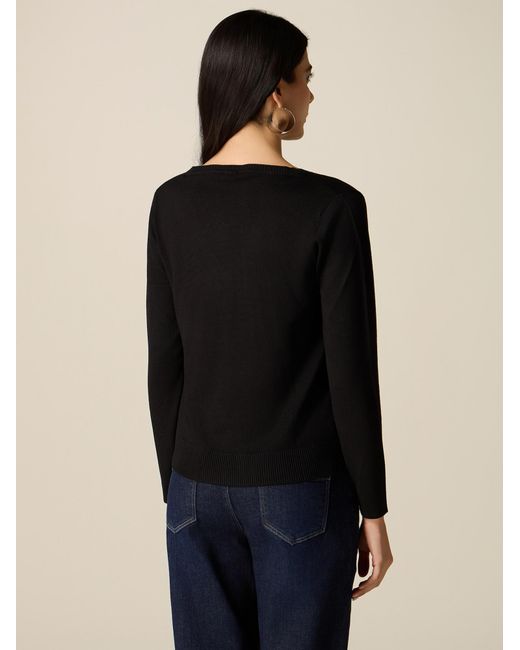 Oltre Black Pullover
