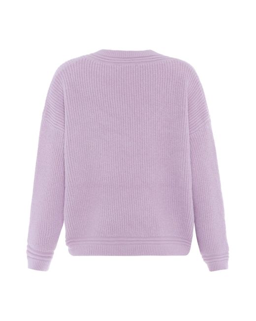 Jalene Purple Pullover