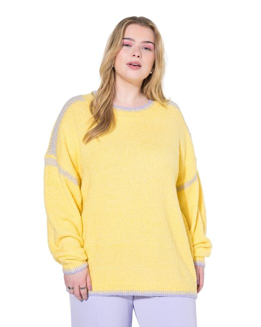 Studio Untold Yellow Pullover