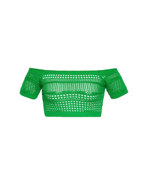 swirly Green Pullover