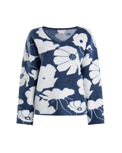 Usha Blue Pullover Lurea