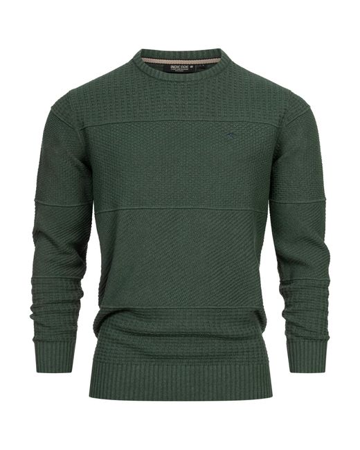 INDICODE Pullover Justice in Green für Herren